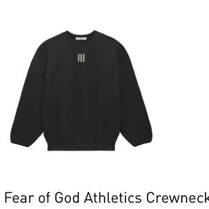 ADIDAS crewneck Fear of God sweatshirt collab